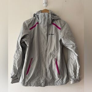 Columbia Women’s Gray Jacket With Hood